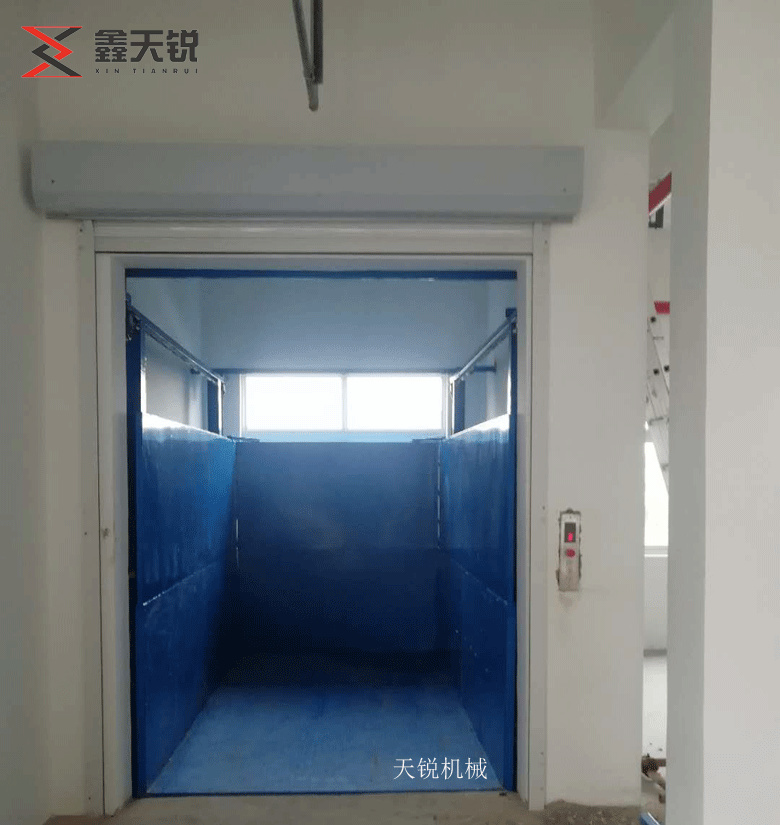 文山上货专用导轨式升降货梯